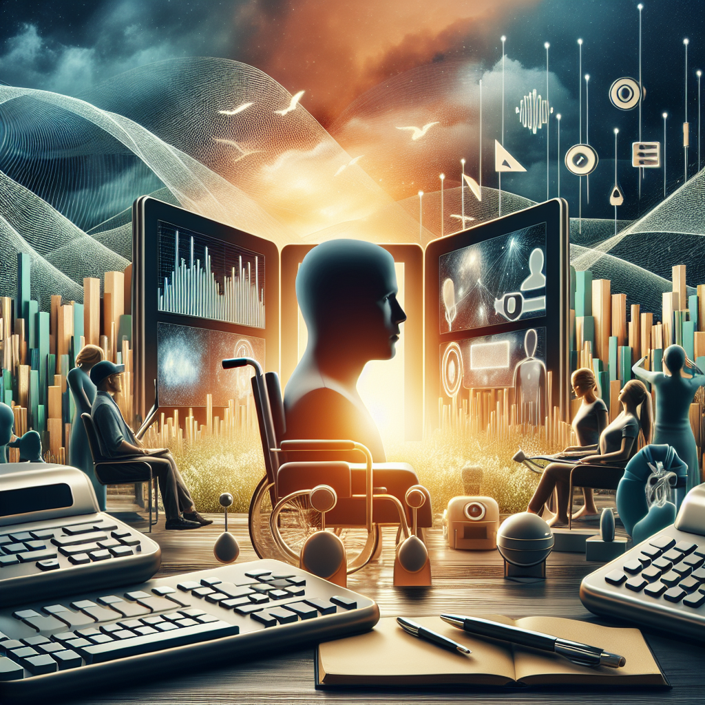 Imagine a composition elegantly depicting essential Augmentative and Alternative Communication (AAC) devices utilized for effortless eye gaze communication, characterized by Specific Language Pathology (SLP) and ALS. The scenery is laid out with a brilliant showcase of these devices in a professional setting, being utilized by individuals of various descents and genders. The setting aims to represent a sense of determination and hope, with judicious employment of natural lighting to highlight the devices and soft shadows to add depth to the scene. The aim is to provide a photorealistic representation of these vital tools used in speech and language therapy.