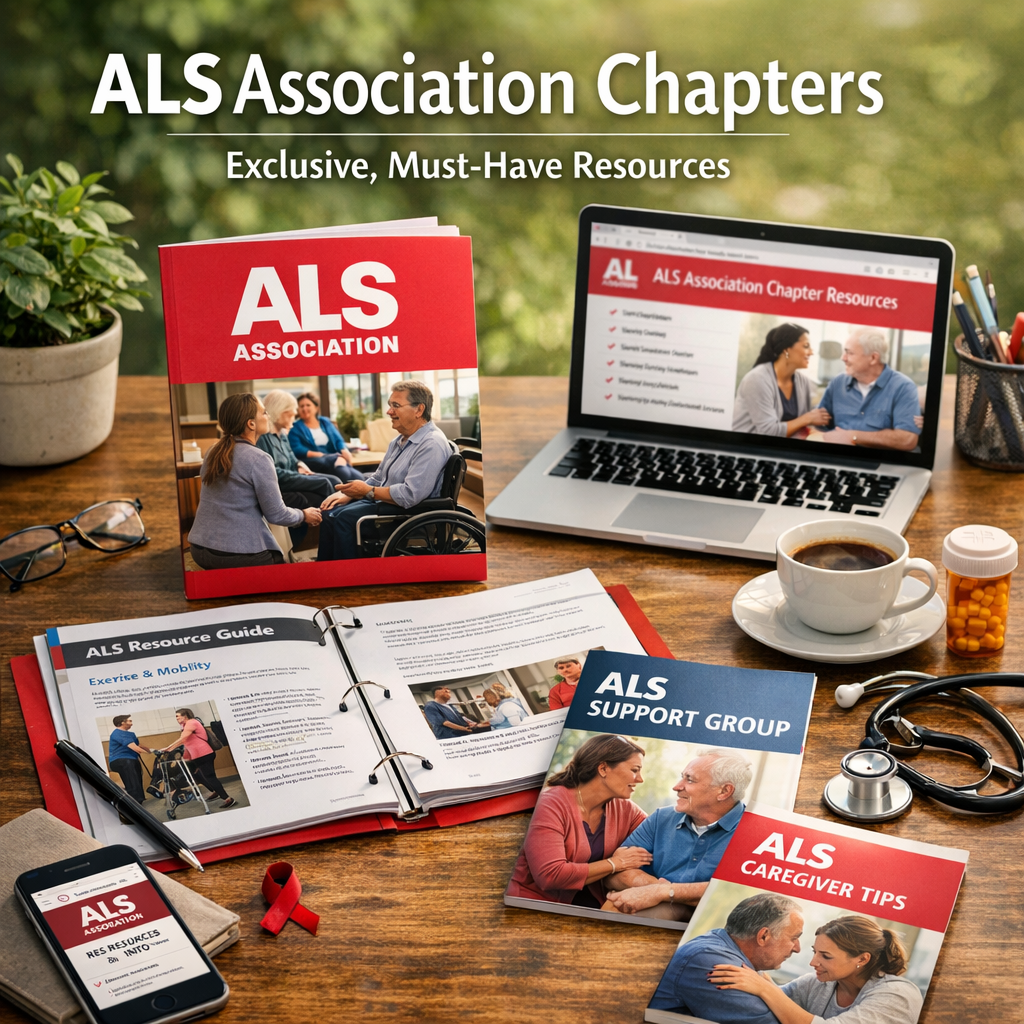 Illustration of ALS Association Chapters: Exclusive, Must-Have Resources