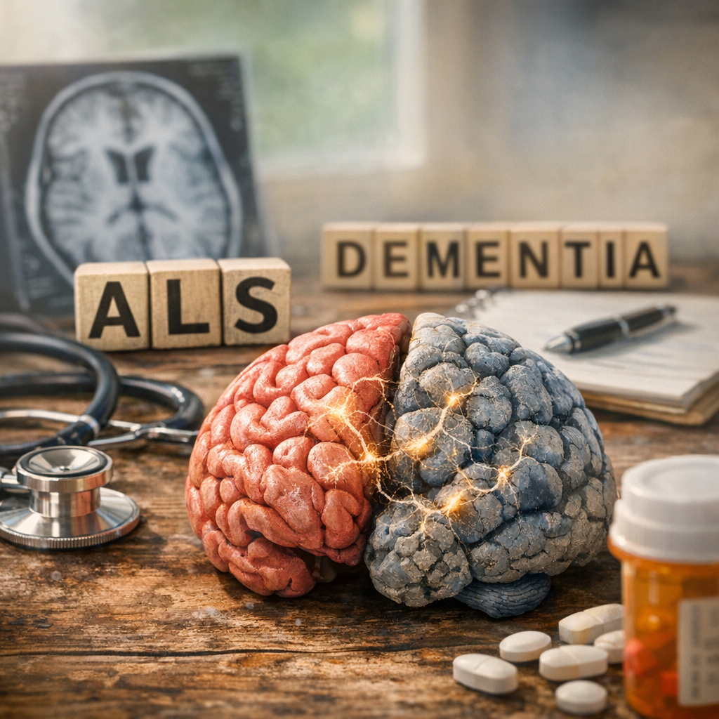 Illustration of ALS Dementia: Discover the Stunning Truth Behind Changes