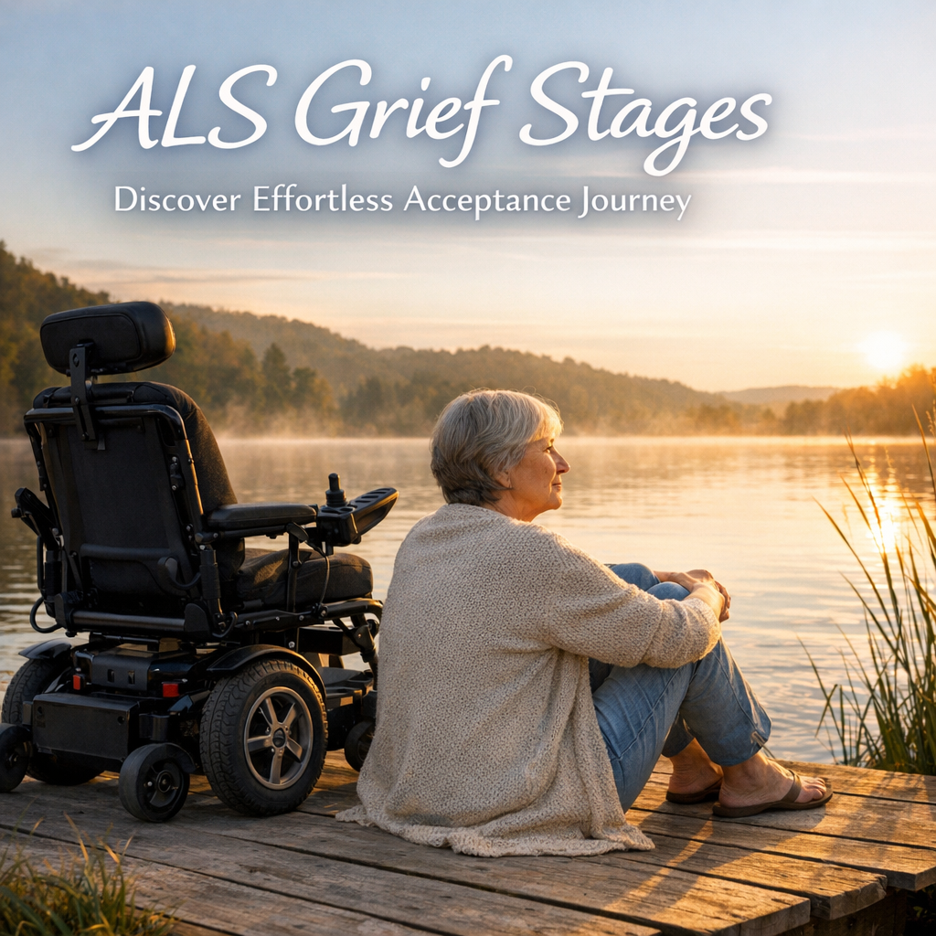Illustration of ALS Grief Stages: Discover Effortless Acceptance Journey