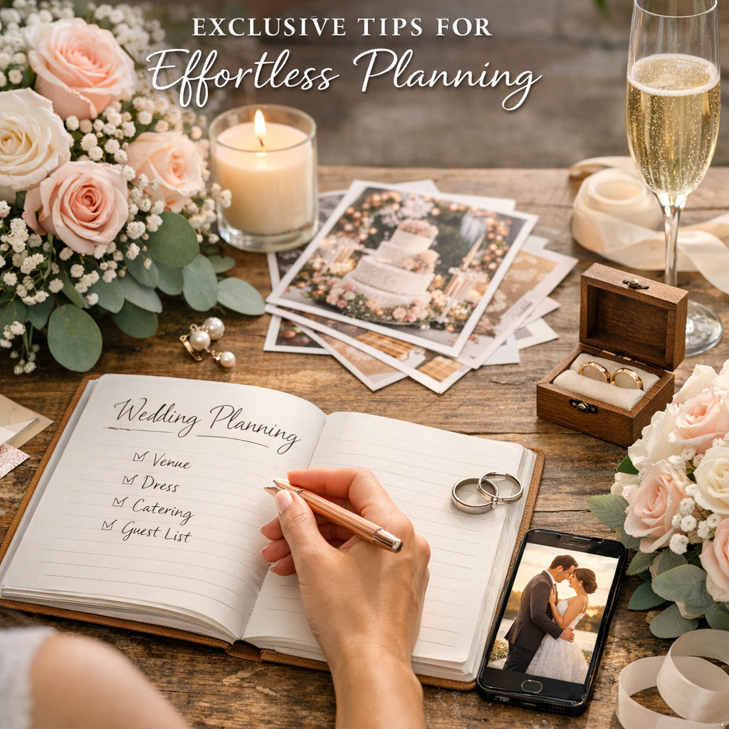 Illustration of ALS Wedding Stories: Exclusive Tips for Effortless Planning