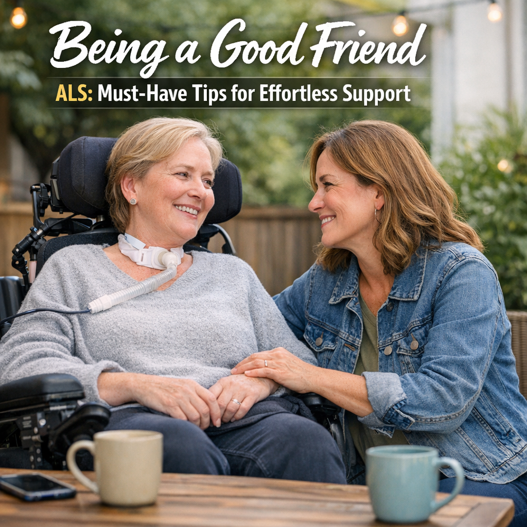 Illustration of Being a Good Friend ALS: Must-Have Tips for Effortless Support