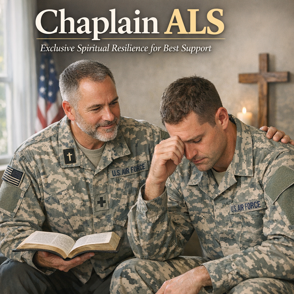 Illustration of Chaplain ALS: Exclusive Spiritual Resilience for Best Support
