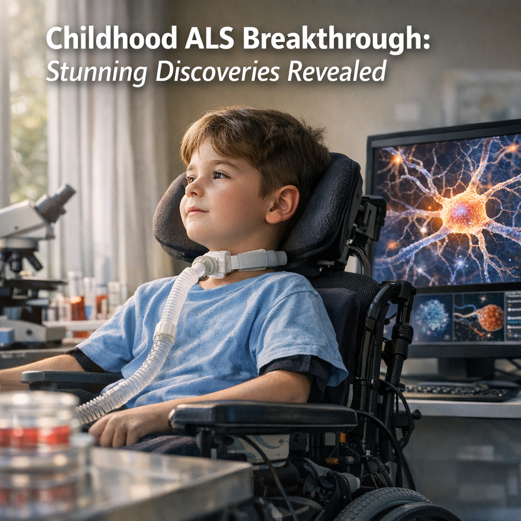 Illustration of Childhood ALS Breakthrough: Stunning Discoveries Revealed