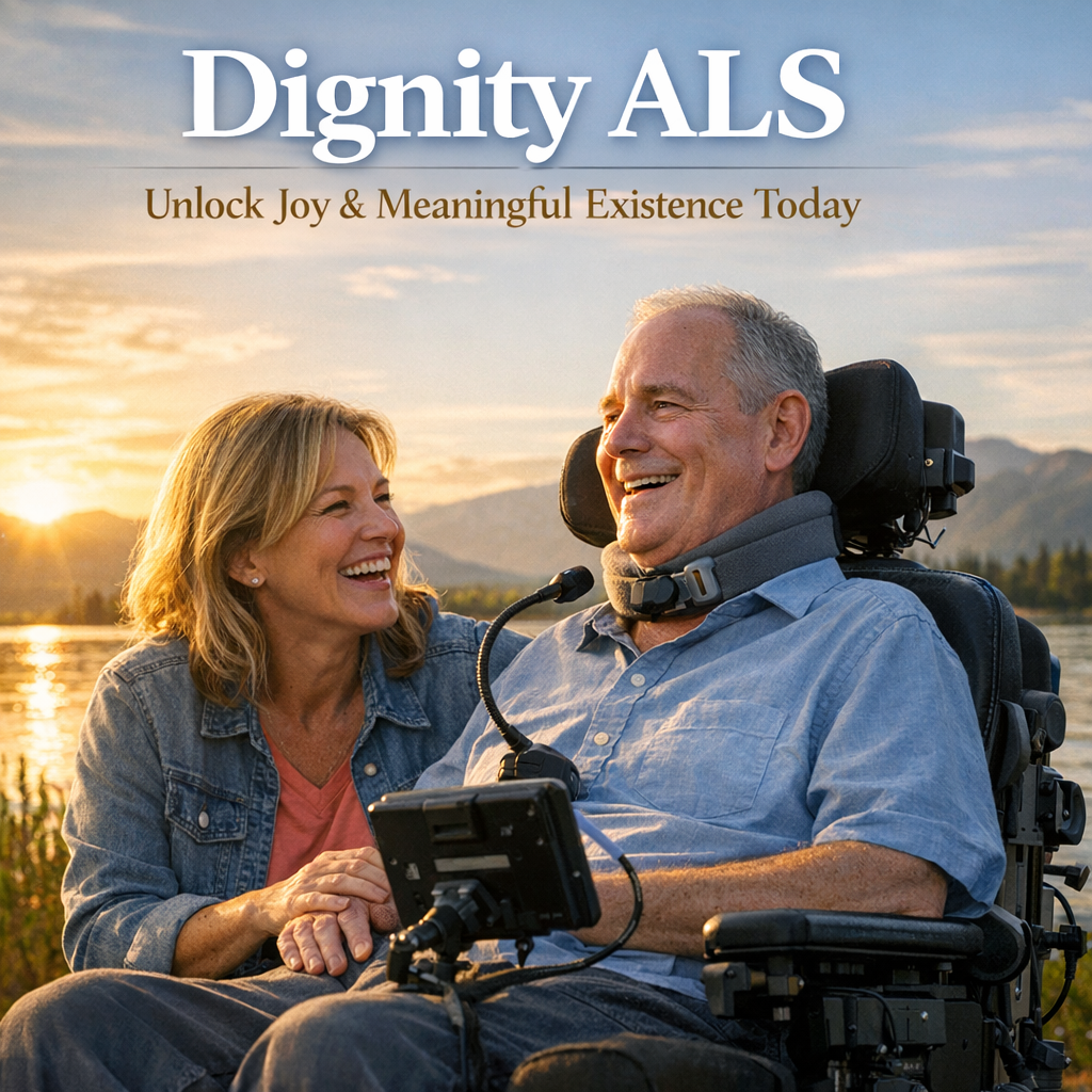Illustration of Dignity ALS: Unlock Joy & Meaningful Existence Today