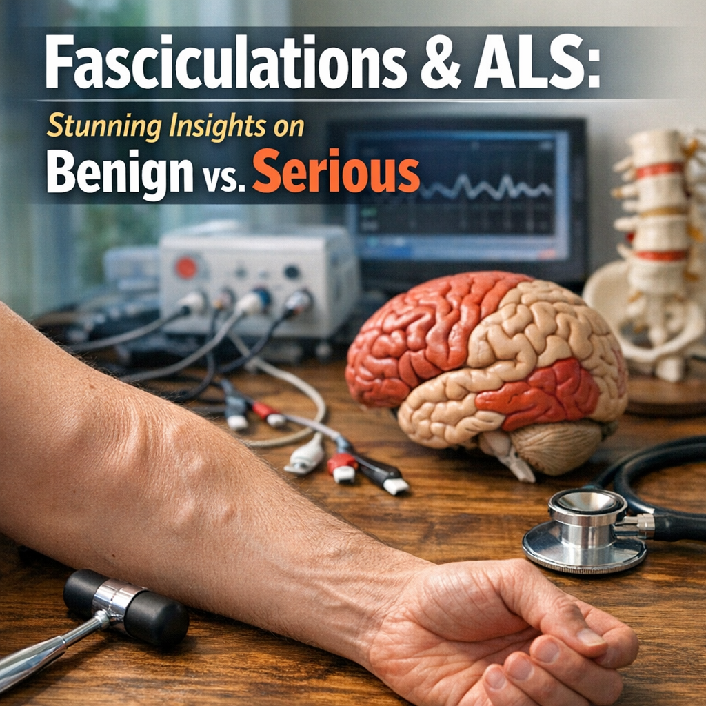 Illustration of Fasciculations ALS: Stunning Insights on Benign vs. Serious