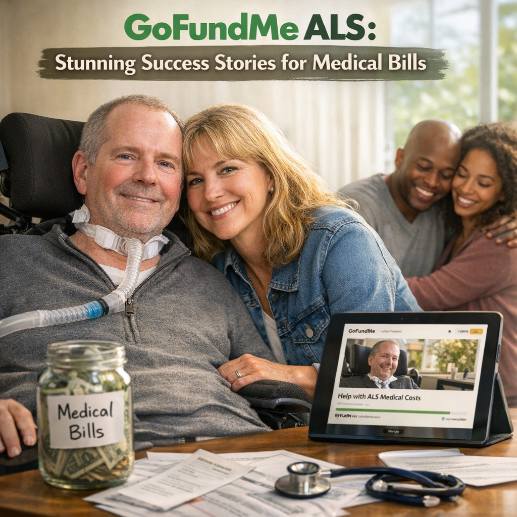 Illustration of Gofundme ALS: Stunning Success Stories for Medical Bills