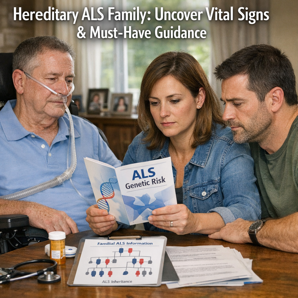 Illustration of Hereditary ALS Family: Uncover Vital Signs & Must-Have Guidance