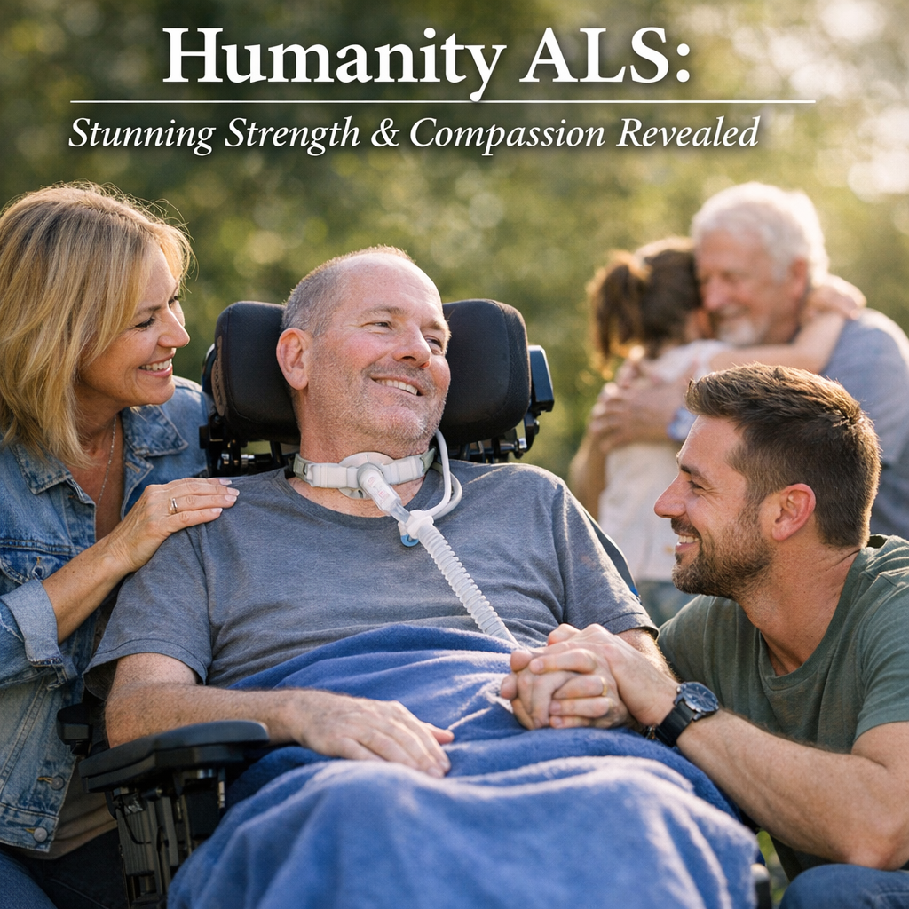 Illustration of Humanity ALS: Stunning Strength & Compassion Revealed