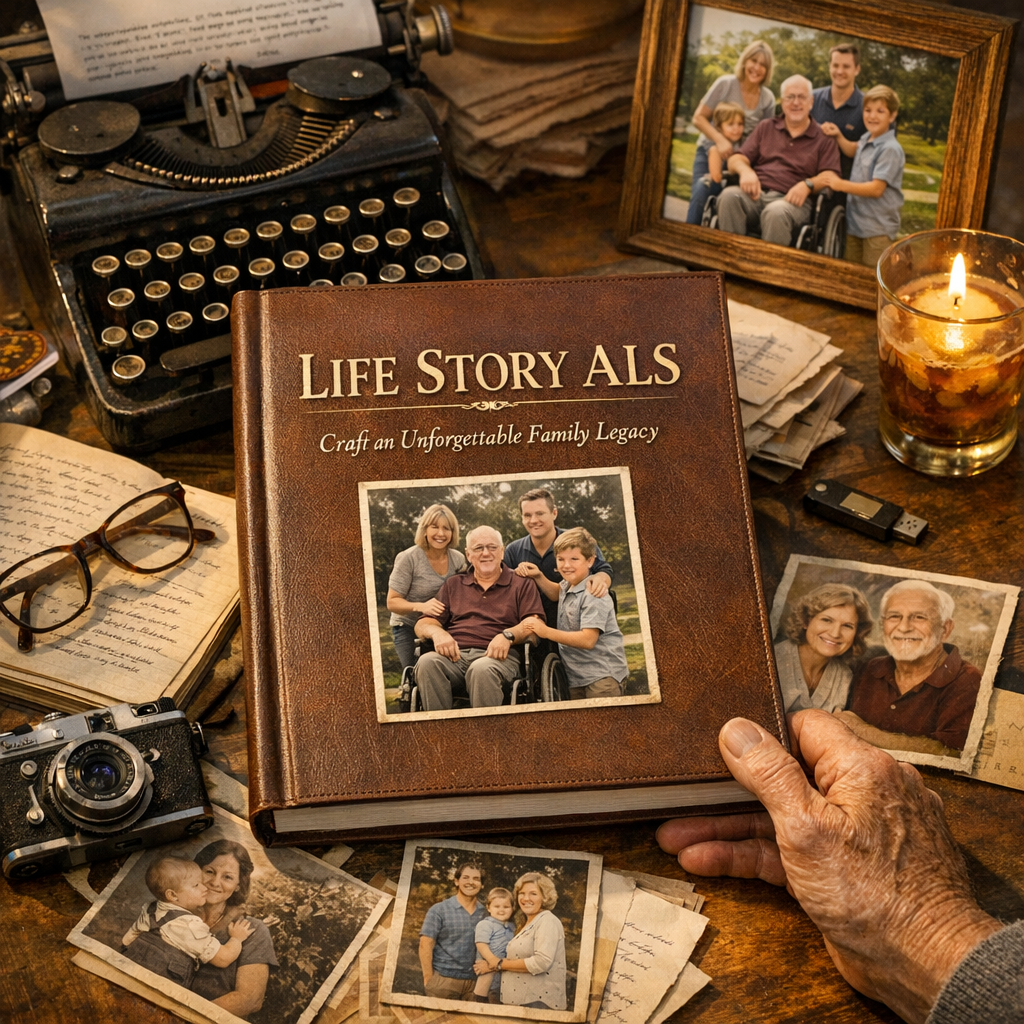 Illustration of Life Story ALS: Craft an Unforgettable Family Legacy