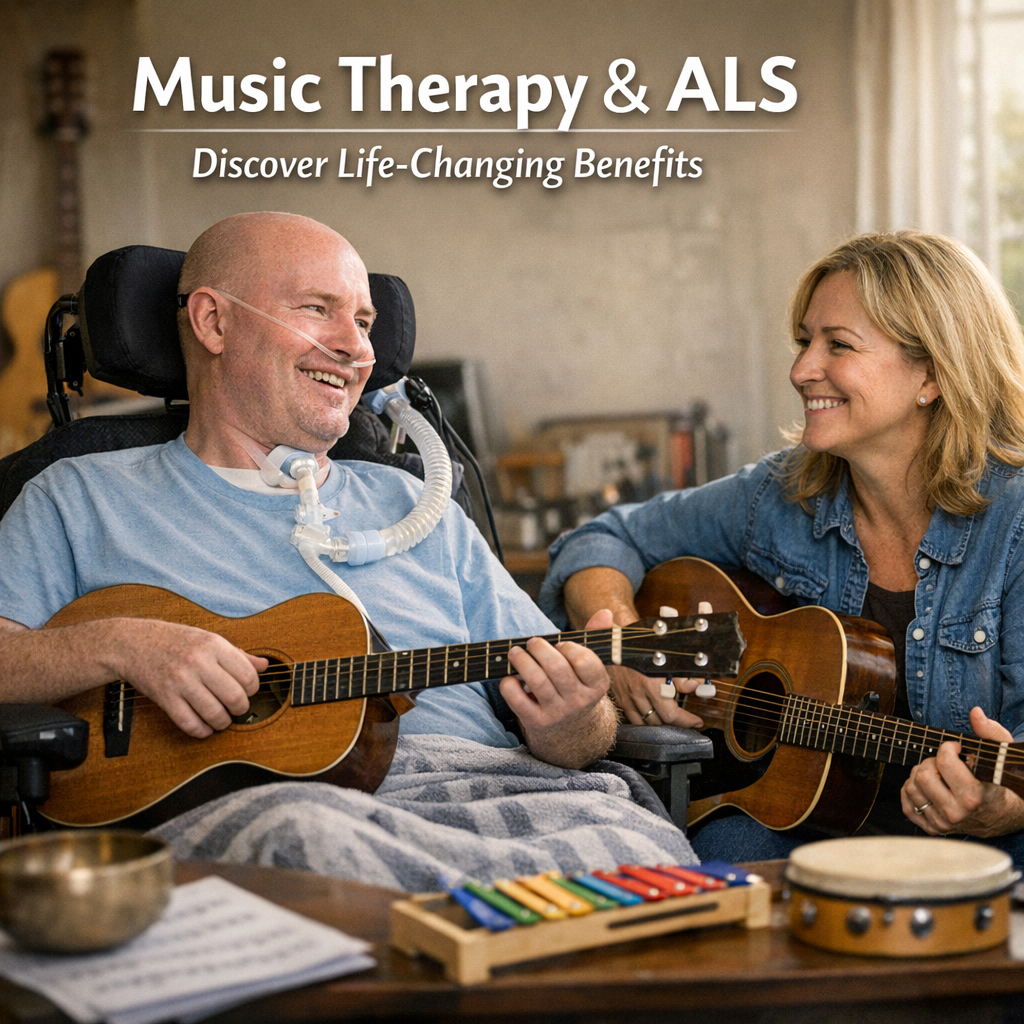 Illustration of Music Therapy ALS: Discover Life-Changing Benefits