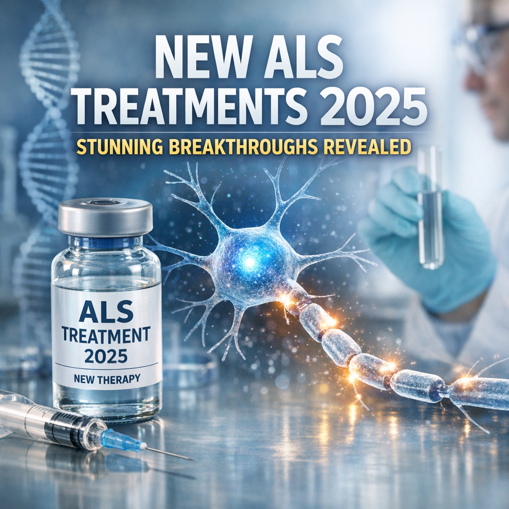 Illustration of New ALS Treatments 2025: Stunning Breakthroughs Revealed