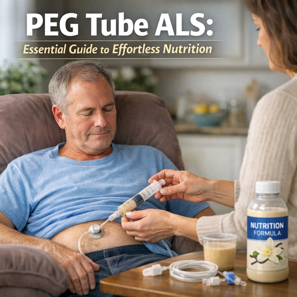 Illustration of PEG Tube ALS: Essential Guide to Effortless Nutrition