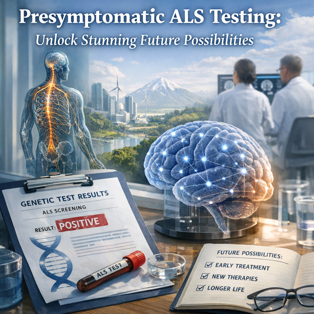 Illustration of Presymptomatic ALS Testing: Unlock Stunning Future Possibilities