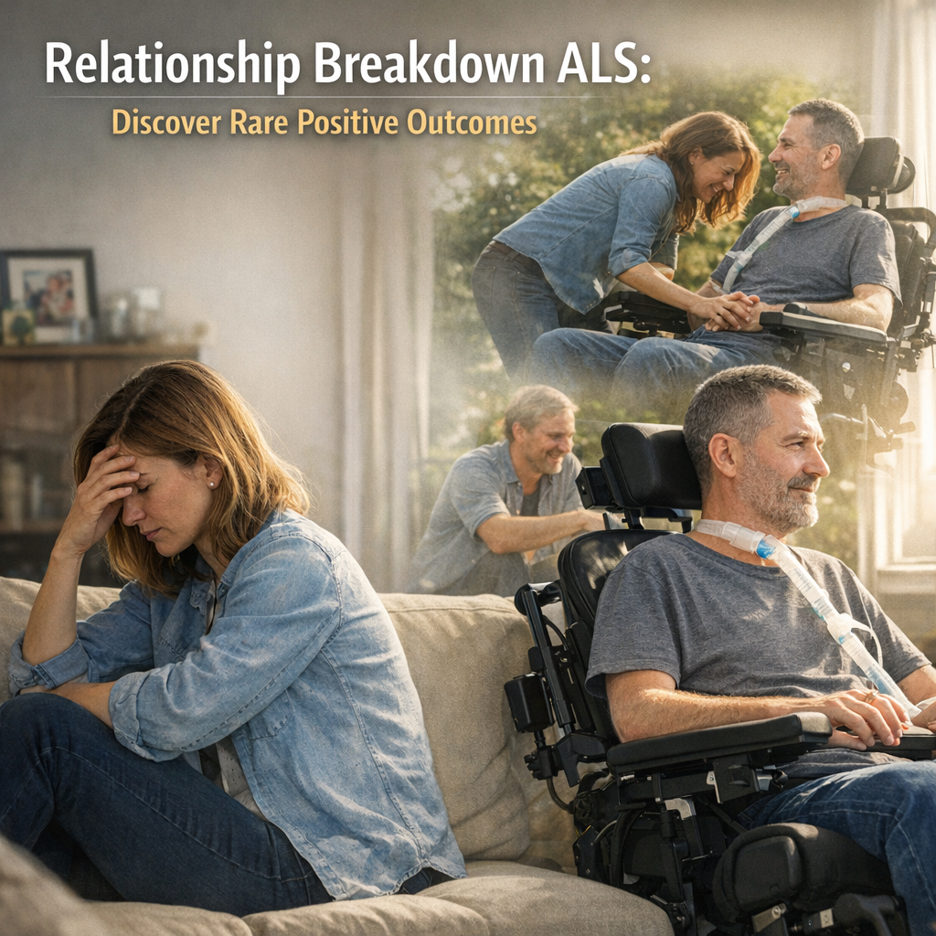Illustration of Relationship Breakdown ALS: Discover Rare Positive Outcomes