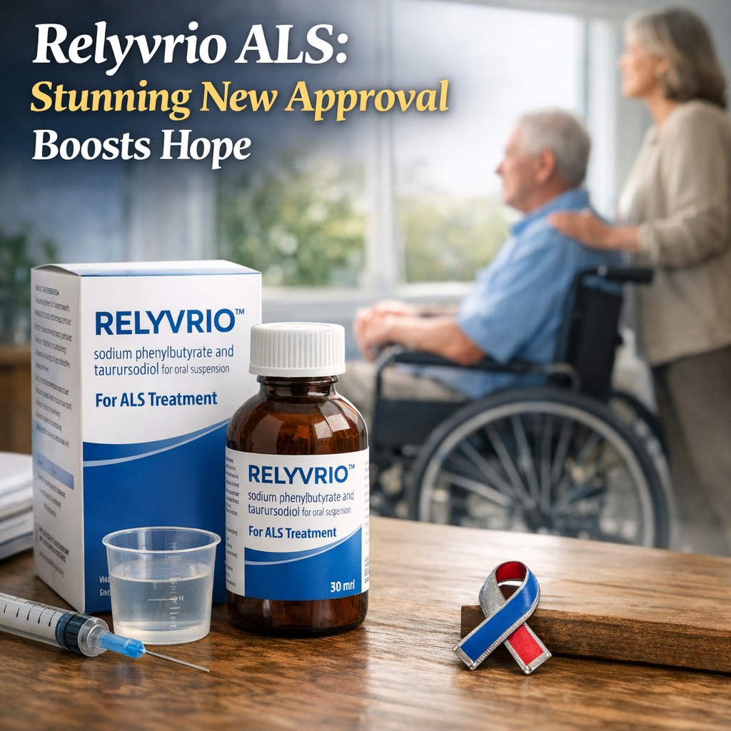 Illustration of Relyvrio ALS: Stunning New Approval Boosts Hope