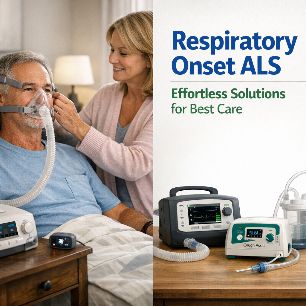 Illustration of Respiratory Onset ALS: Effortless Solutions for Best Care