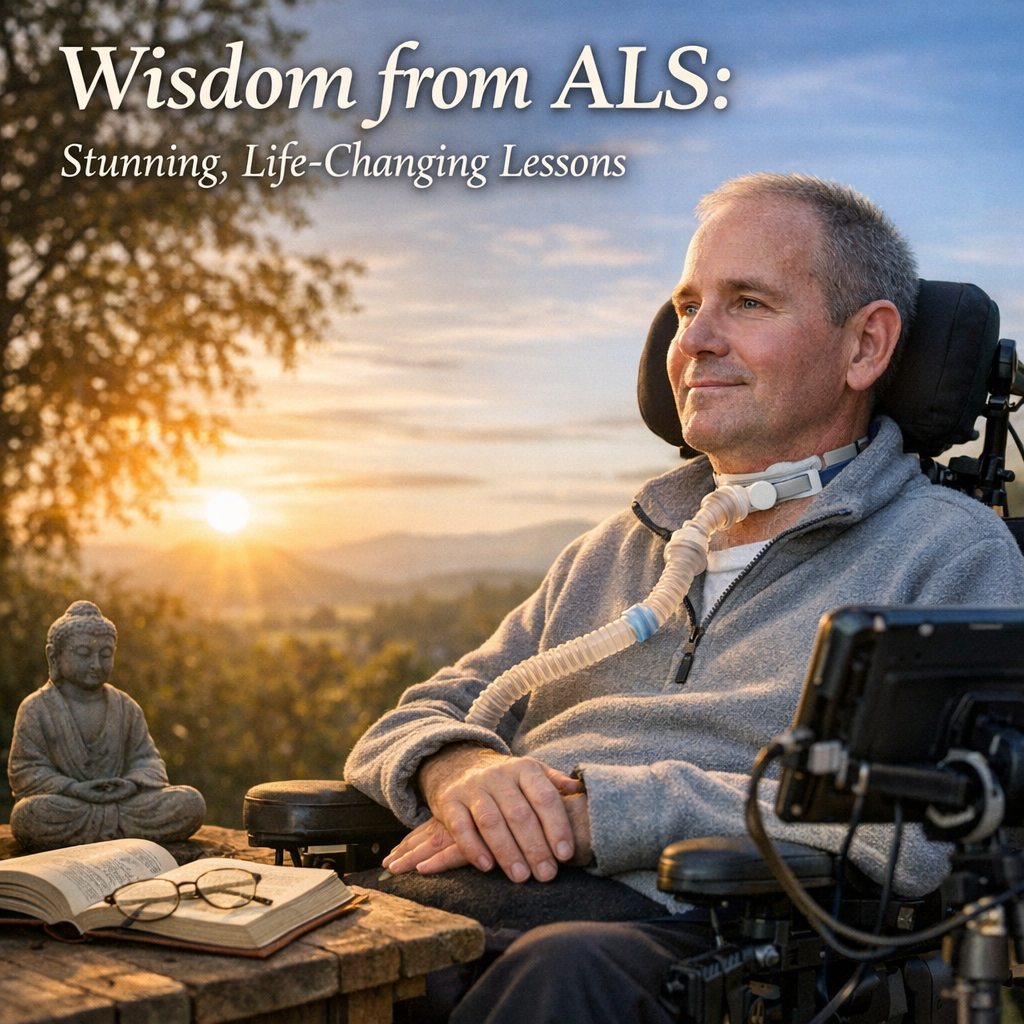 Illustration of Wisdom from ALS: Stunning, Life-Changing Lessons